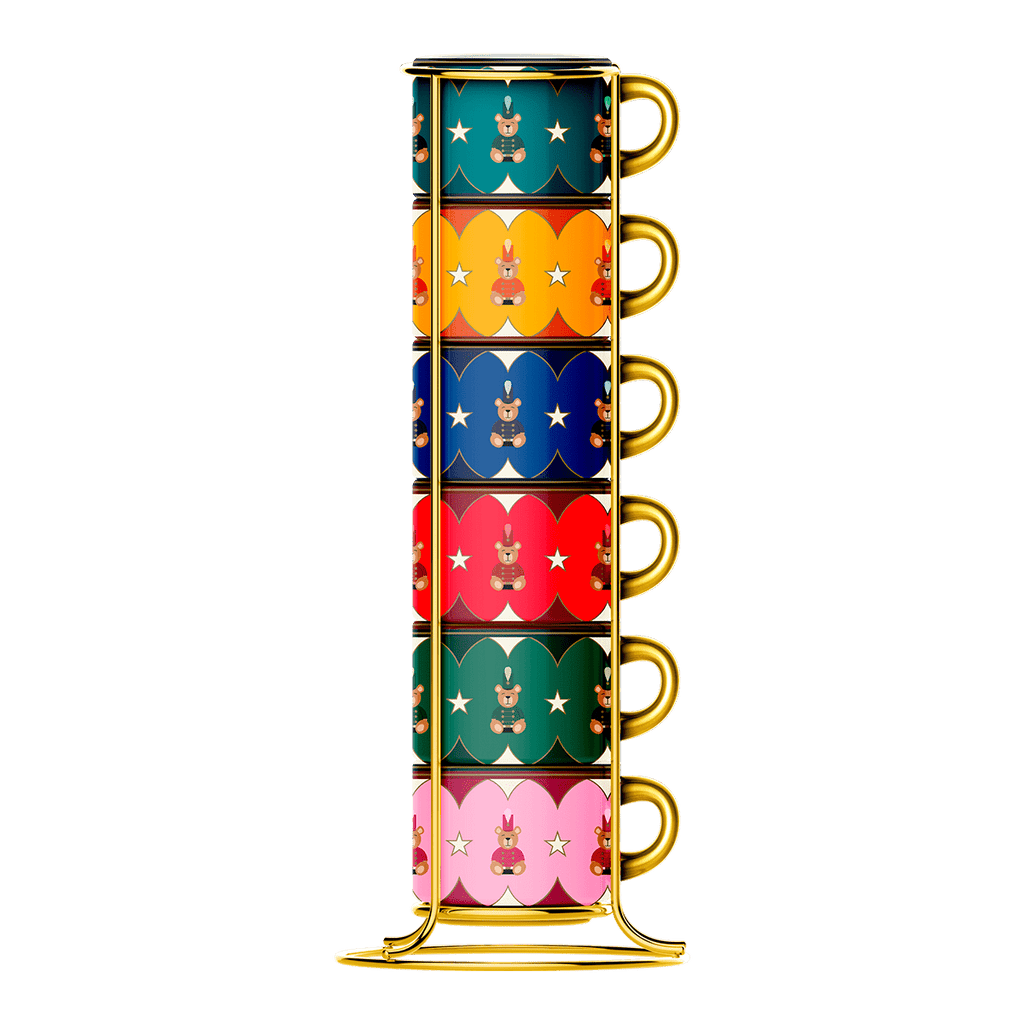 Bialetti - MAGICO RICORDO STACKABLE CUPS - TEDDY BEAR