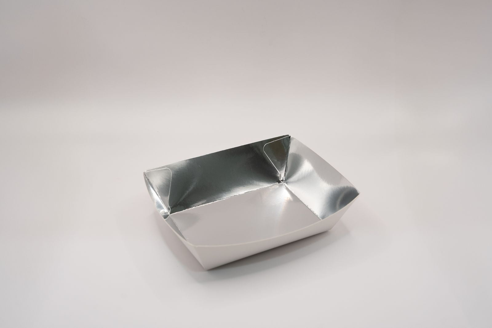 500 Foil Lined Open Tray For Cafe / Patisserie / Takeaway