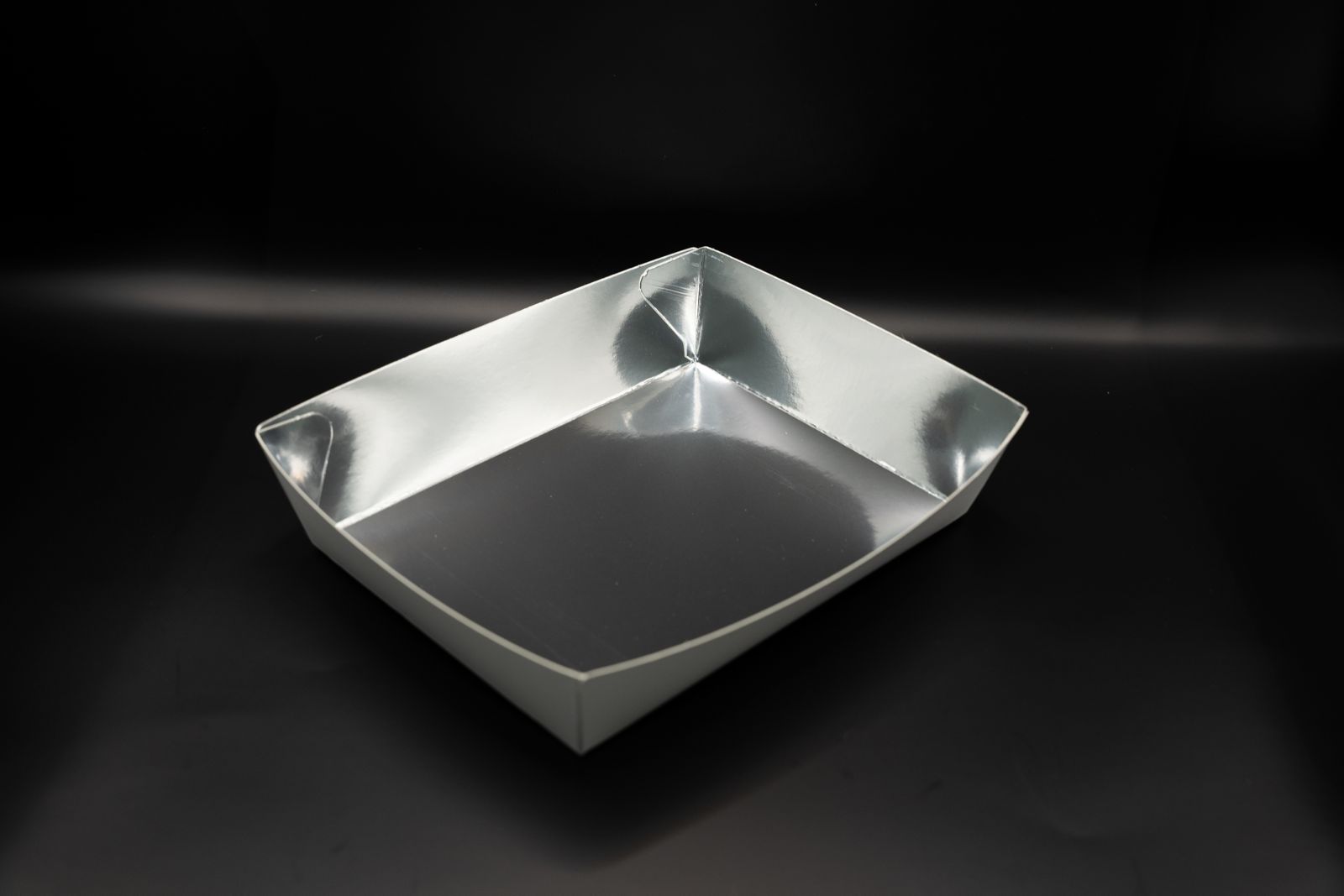 500 Foil Lined Open Tray For Cafe / Patisserie / Takeaway