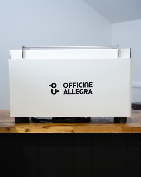 Officine Allegra Dinamica 2 Group Espresso Machine White Italy