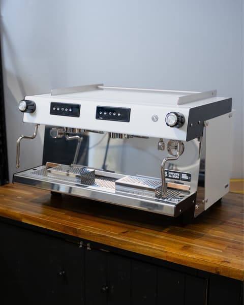 Officine Allegra Dinamica 2 Group Espresso Machine White Italy