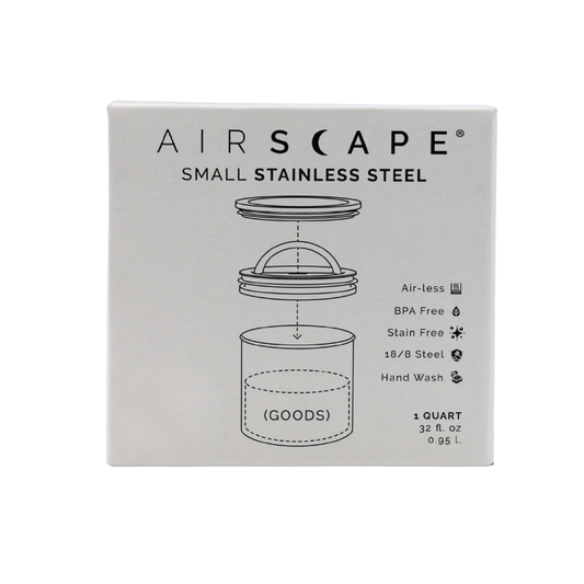 Airscape Classic 4" Stainless - Matte Chalk