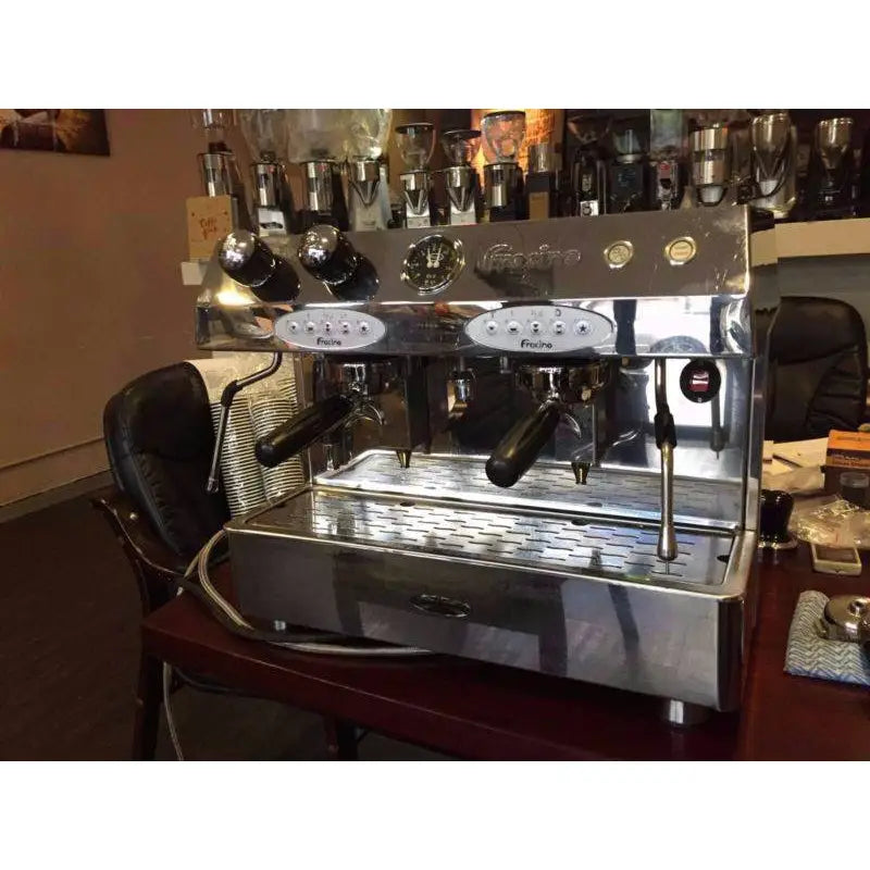 As New 2 Group High Cup 15amp Commercial Fracino Coffee