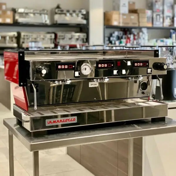 As New 3 Group La Marzocco Linea Ferrari Red Commercial