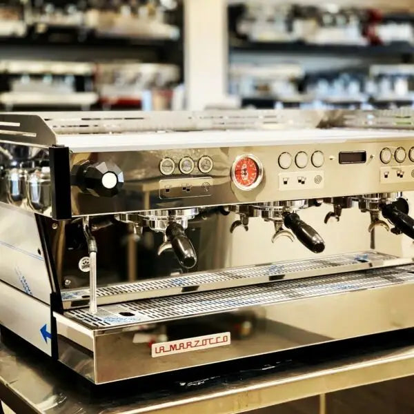 As New 3 Group La Marzocco PB Commercial Coffee Machine