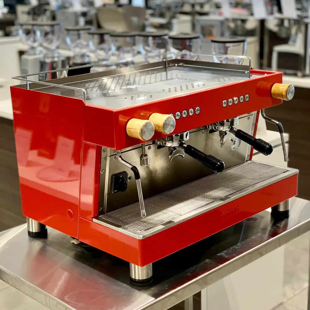 Ascaso Immaculate Red Ascaso Barista 2 Group High Cup