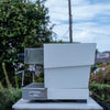 AS-NEW CUSTOM LA MARZOCCO LINEA S 3 GROUP GLOSS WHITE 9 WEEKS OLD