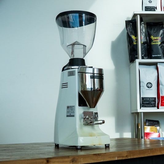 Mazzer Robur Electronic S White Commercial Grinder - Pre-loved