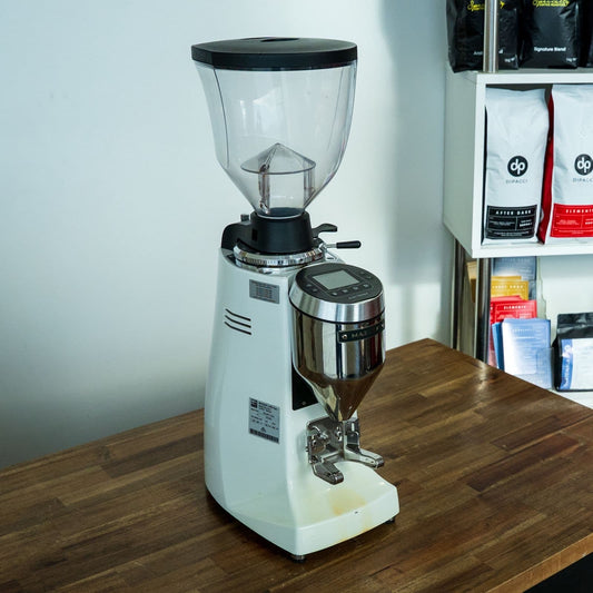 Mazzer Robur Electronic S White Commercial Grinder - Pre-loved