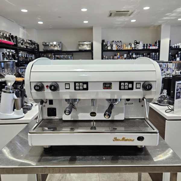 Stunning ITALIAN 🇮🇹 SANMARINO Lisa In Custom White Coffee Machine