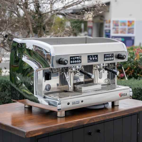 Clean Pre Owned 2 group Wega Polaris Commercial Coffee Machine