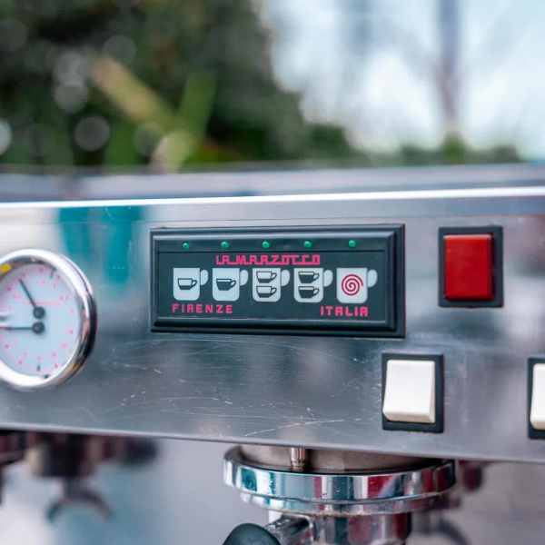 Beautiful 3 Group La Marzocco Linea AV Commercial Coffee Machine - Australia - Di Pacci
