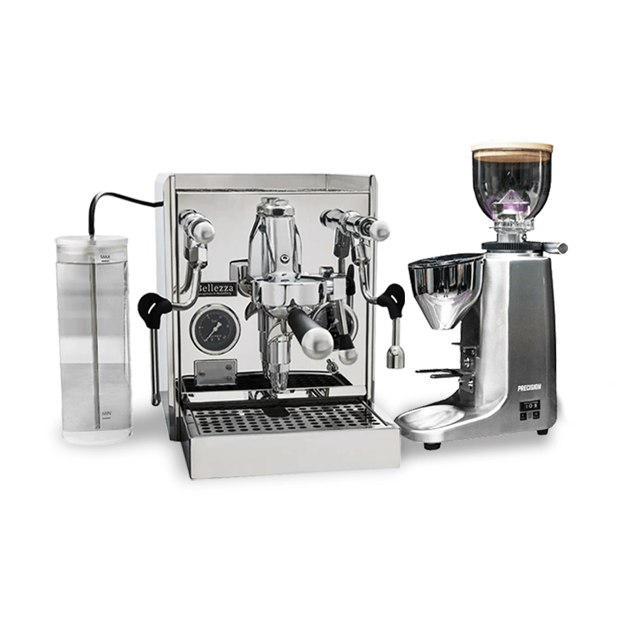 Bellezza Francesca & Precesion Gs - Piccola Coffee Grinder Package - Australia - Di Pacci
