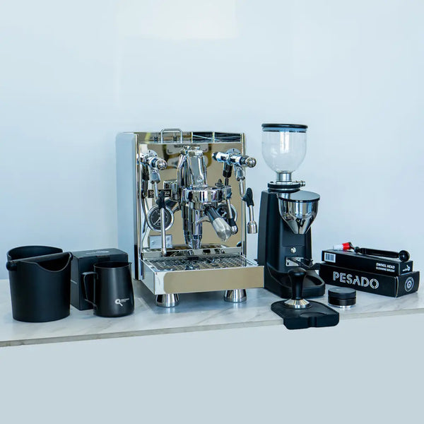 Bellezza Gulia & Black Piccola Titanio 60 Grinder Package +