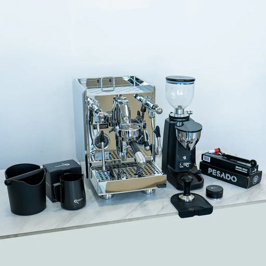 Bellezza Gulia & Black Piccola Titanio 60 Grinder Package +