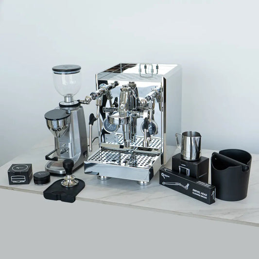 Bellezza Gulia & Chrome Piccola Titanio 60 Grinder Package +