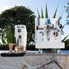 BELLEZZA GULIA IN CUSTOM WHITE + BREWSPIRE DESIGNS & NICHE