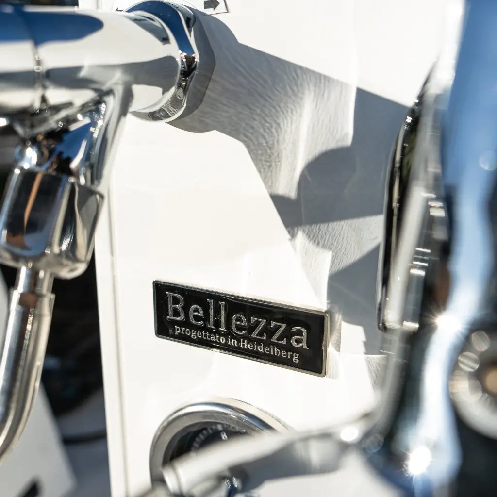 BELLEZZA GULIA IN CUSTOM WHITE + BREWSPIRE DESIGNS & NICHE