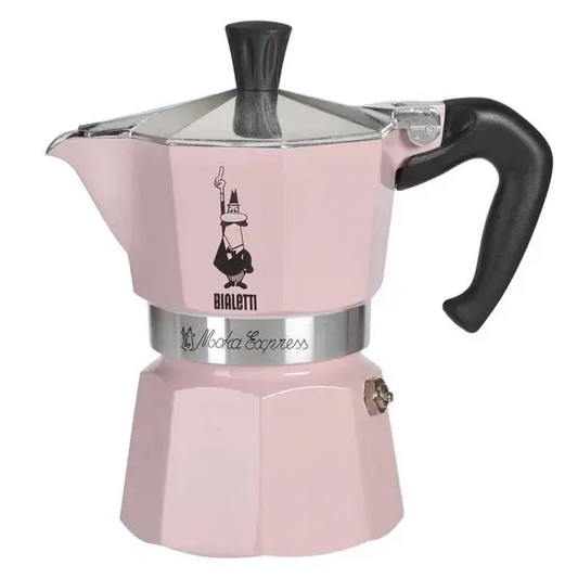 Bialetti Moka Express - Pink - 3 Cup - ALL