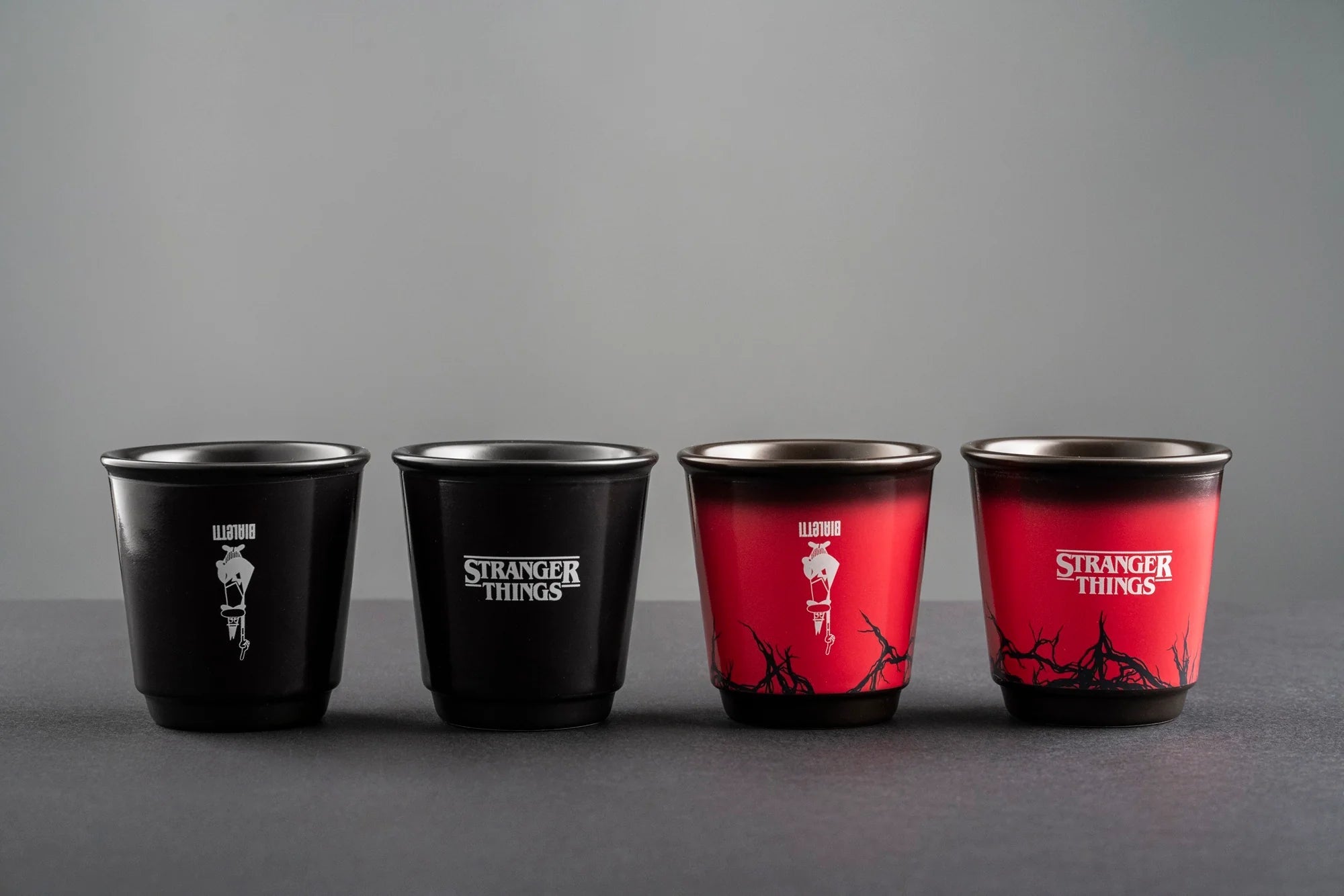 Bialetti Stranger Things Bicchierini Cups – Set of 4 - Australia - Di Pacci
