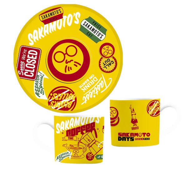 Bialetti x Sakamoto Days Cup and Saucer Set - Australia - Di Pacci