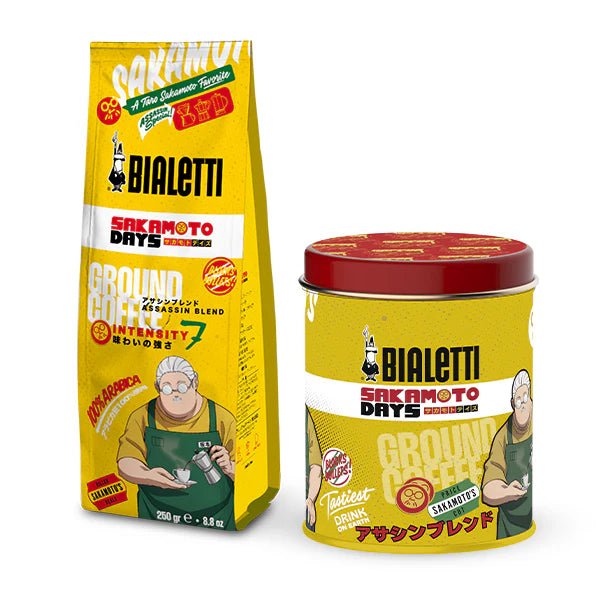 Bialetti x Sakamoto Days Ground Coffee and Gift Tin - Australia - Di Pacci