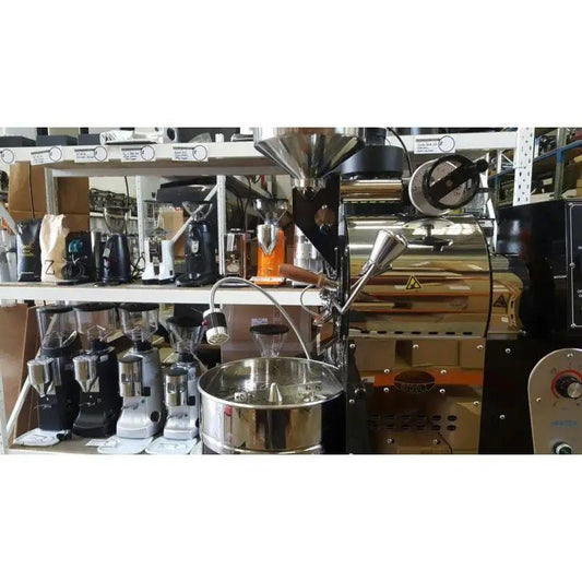 Bideli 2kg Coffee Roaster Electric Only Black & White - Australia - Di Pacci