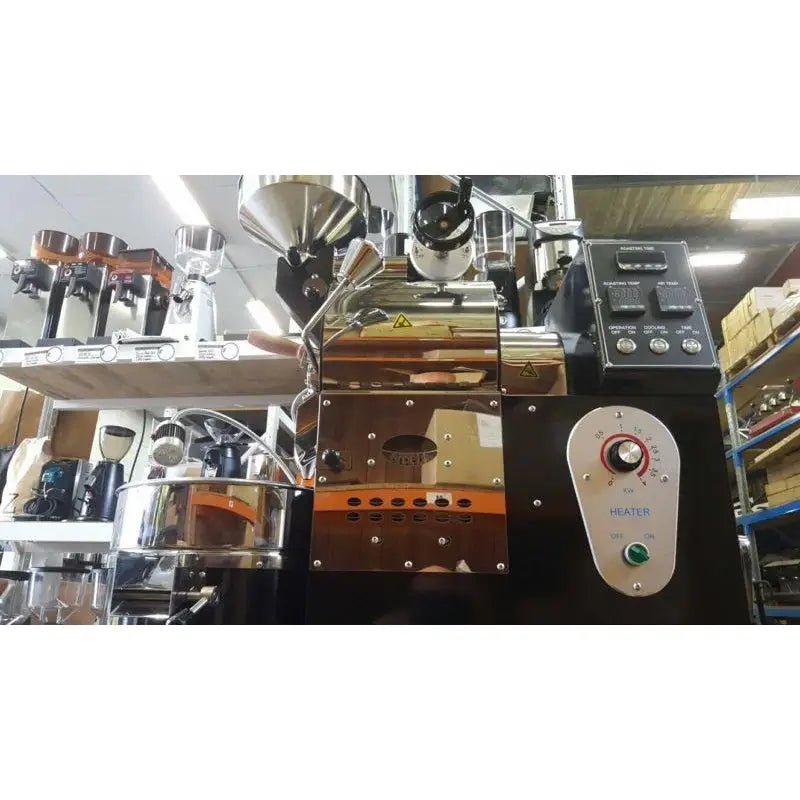 Bideli 2kg Coffee Roaster Electric Only Black & White - Australia - Di Pacci