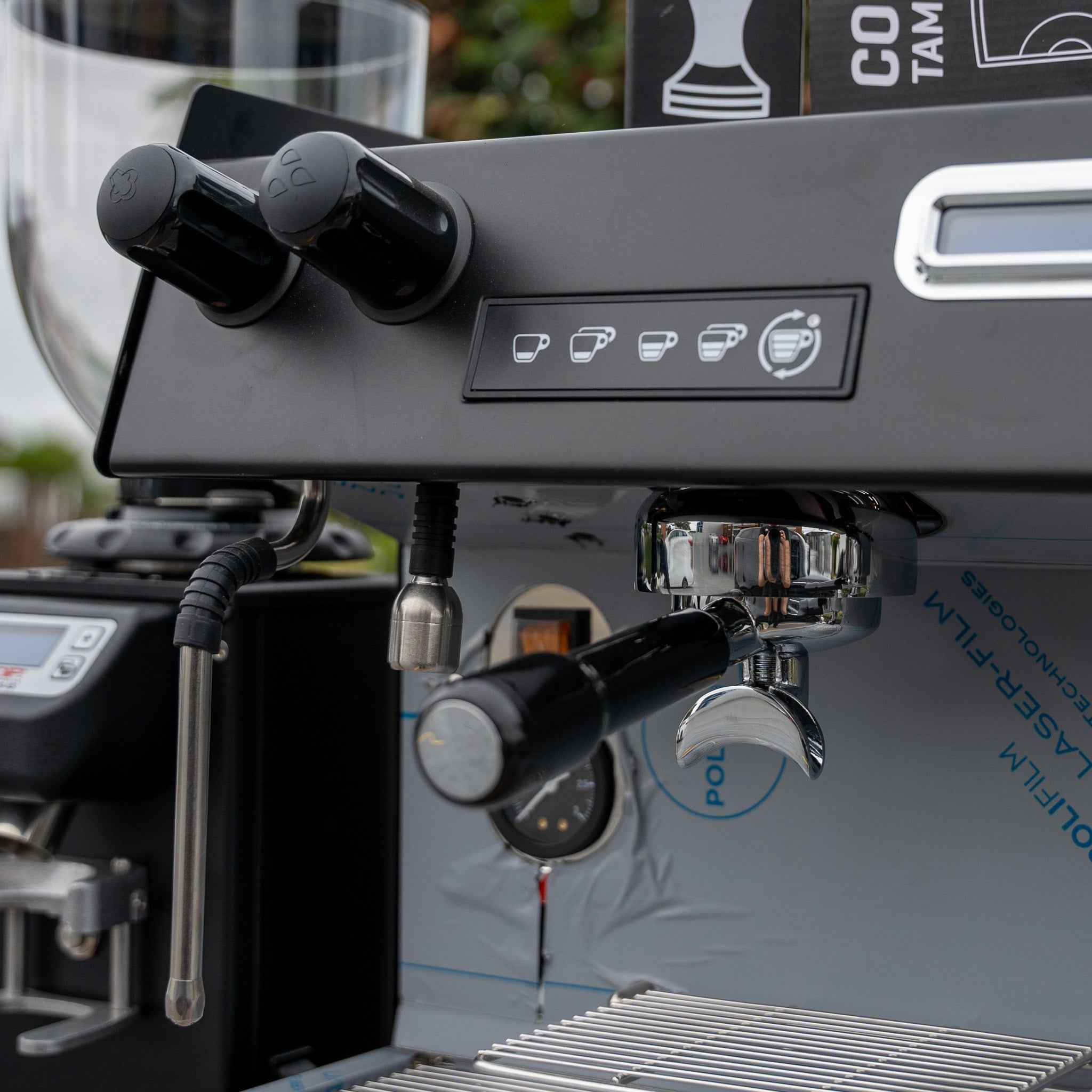 Black Carimali Nimble & DIP DKS - 65 Grinder Package + Precision Accessories - Australia - Di Pacci