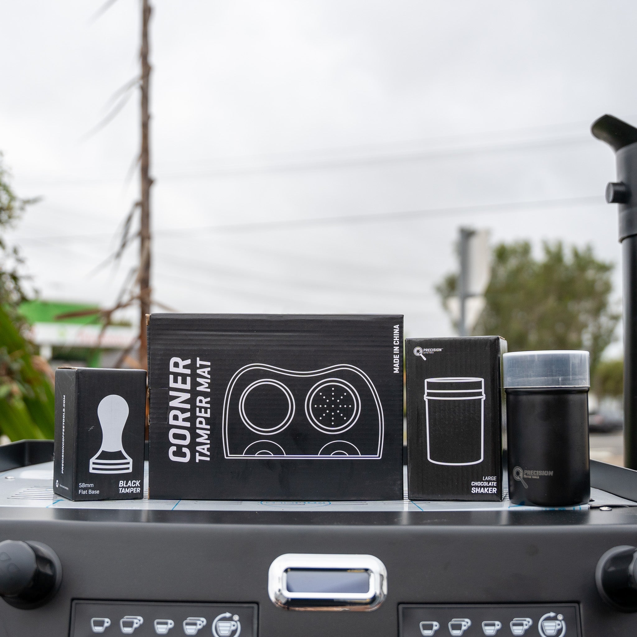 Black Carimali Nimble & DIP DKS - 65 Grinder Package + Precision Accessories - Australia - Di Pacci