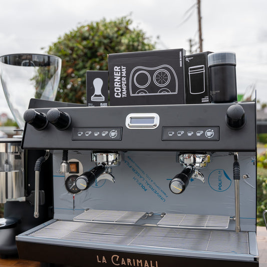 Black Carimali Nimble & X011 Grinder Package + Precision Accessories - Australia - Di Pacci