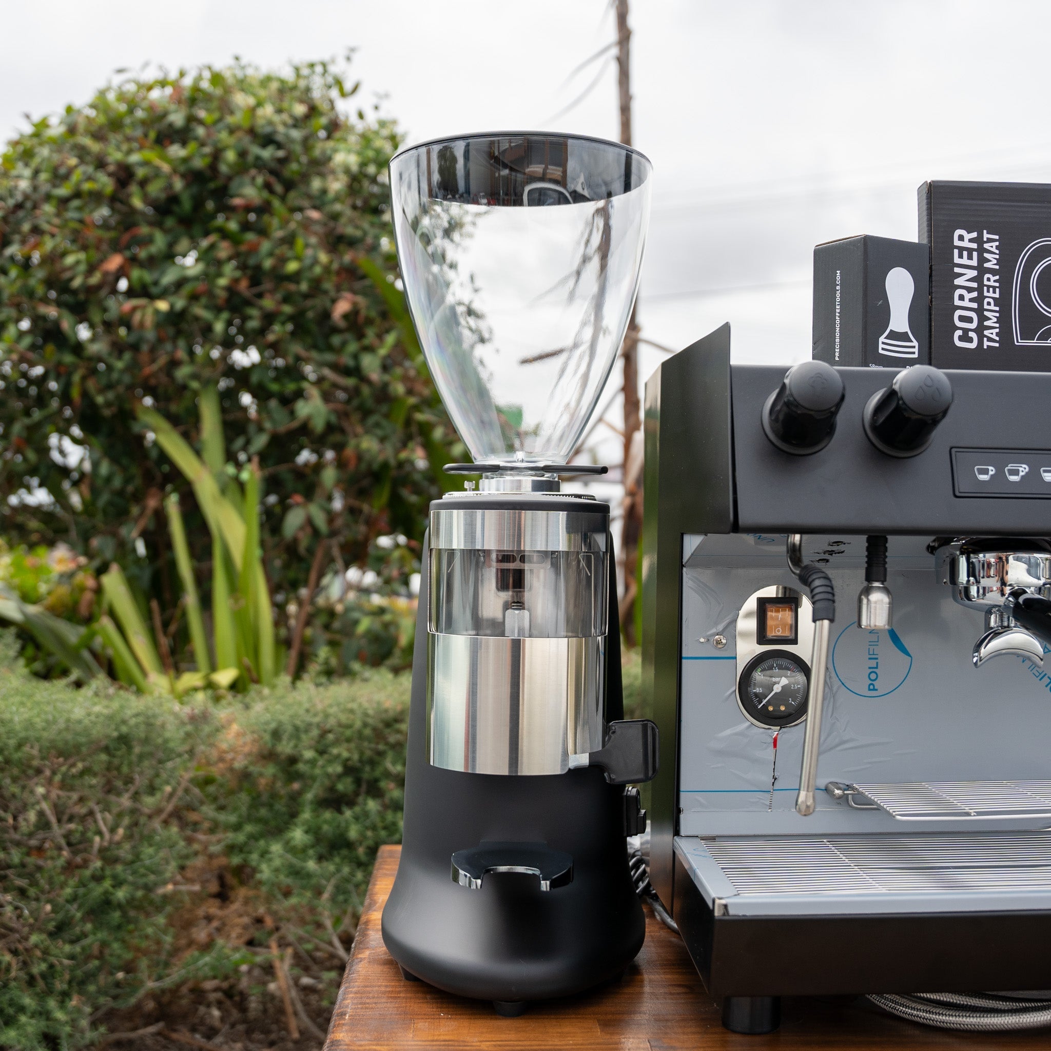 Black Carimali Nimble & X011 Grinder Package + Precision Accessories - Australia - Di Pacci