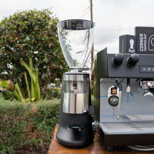 Black Carimali Nimble & X011 Grinder Package + Precision Accessories - Australia - Di Pacci