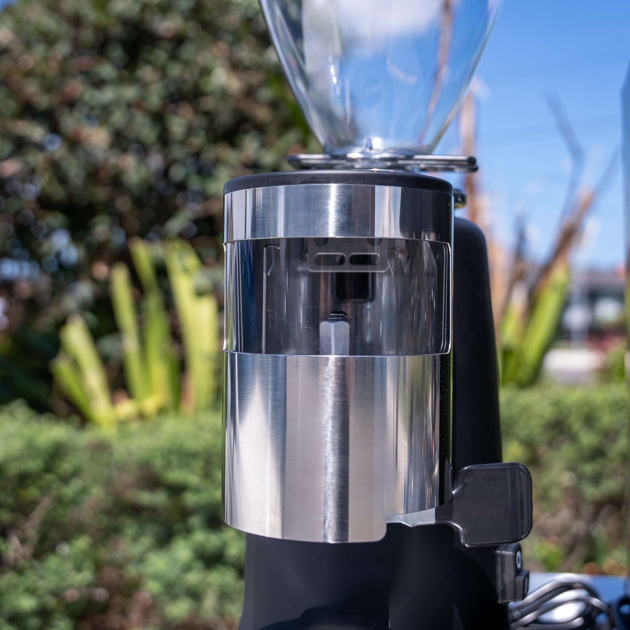 Black Carimali & X011 Grinder + Precision Accessories & Stainless Steel Coffee Cart Package - Australia - Di Pacci