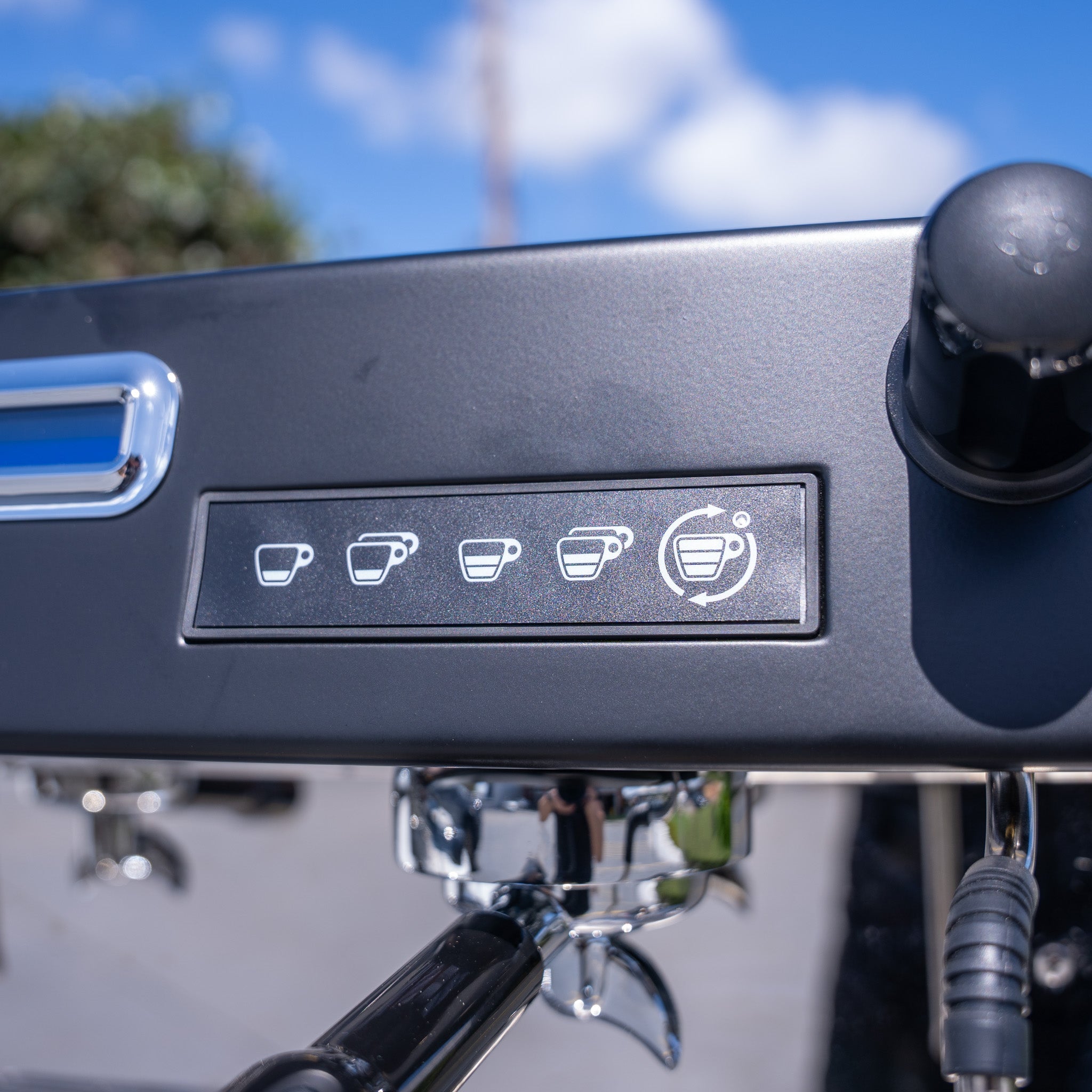 Black Carimali & X011 Grinder + Precision Accessories & Stainless Steel Coffee Cart Package - Australia - Di Pacci