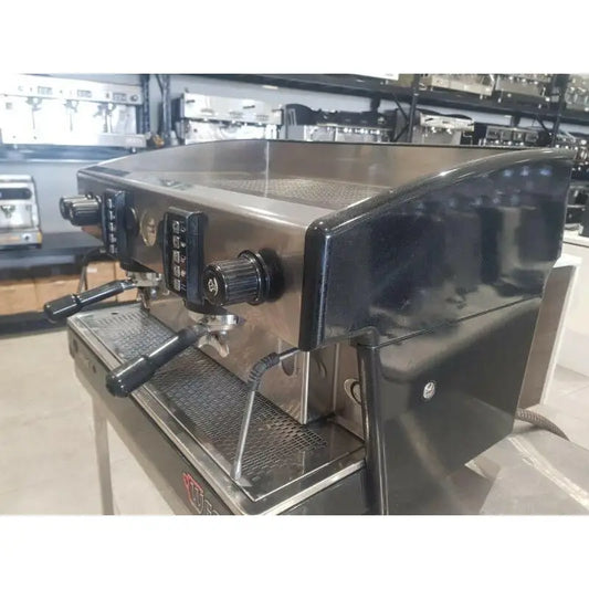 Black Good 2 Group Wega Atlas Commercial Coffee Machine -