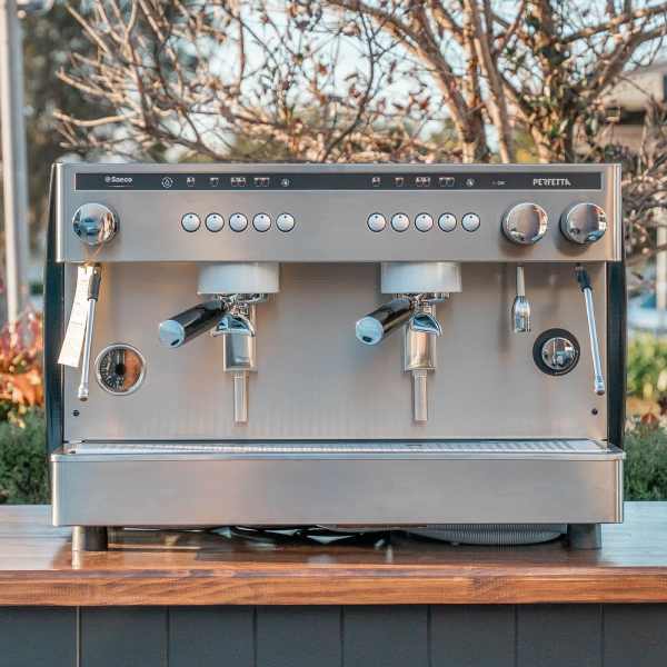 Brand New 2 Group Saeco Perfecta Commercial Coffee Machine - Australia - Di Pacci