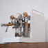 Brand New Custom White ECM Mechanika Slim With Timber Kit Coffee Machine - Australia - Di Pacci