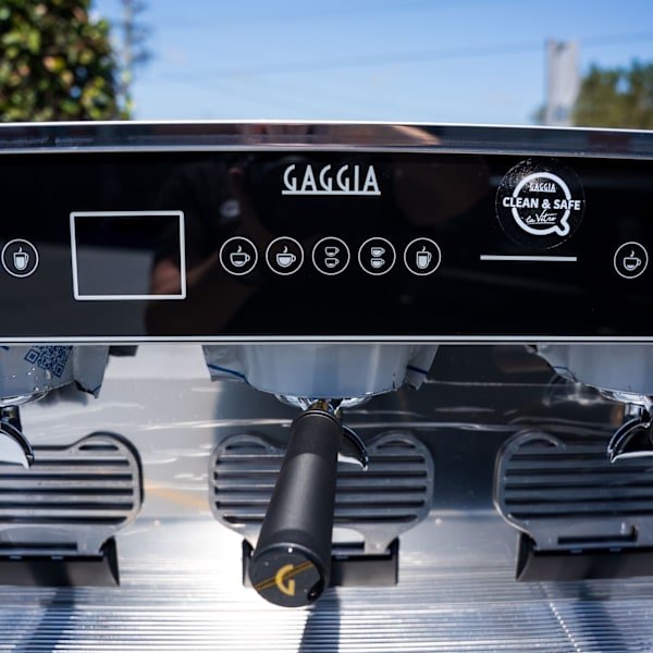 Brand New Gaggia La Vetro PRO – 3 Group – Tall Cup – Black - Australia - Di Pacci