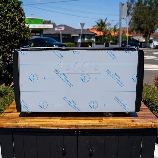 Brand New Gaggia La Vetro PRO – 3 Group – Tall Cup – Black - Australia - Di Pacci