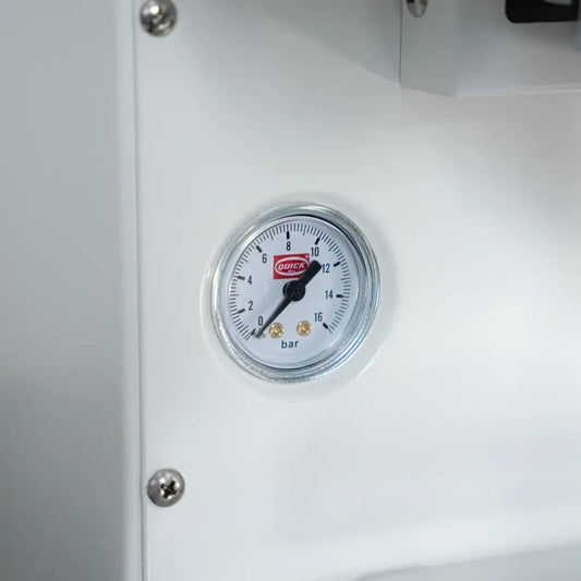 Brand New QuickMill Pippa & Piccola Coffee Machine & Grinder Package (White) - Australia - Di Pacci