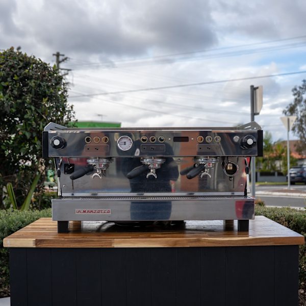 Pre Owned 3 Group La Marzocco PB Commercial Coffee Machine