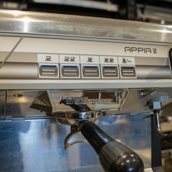 Used 2 Group Nuova Simonelli Appia Tall Cup Commercial Coffee Machine