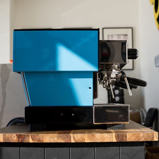 La Marzocco Linea 3 Group Tall Cup Chronos Custom Ocean Blue