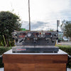 Used La Marzocco Linea 3 Group Custom Canary Yellow with Shot Timers