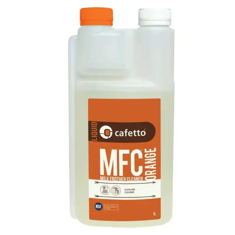 Cafetto 1 Litre Milk Frother Cleaner Orange - ALL
