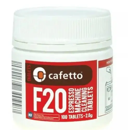 Cafetto F20 Espresso Machine Cleaning Tablets 100 Tabs - ALL