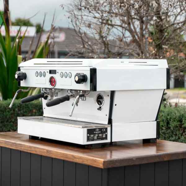 Immaculate 2 Group Custom White La Marzocco PB COFFEE MACHINE