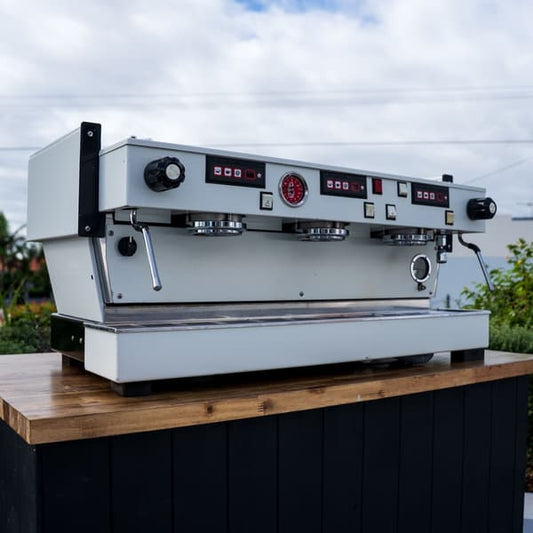3 Group Custom La Marzocco Linea AV With Shot Timers - Pre Loved