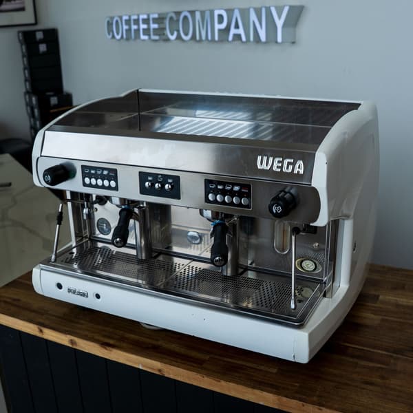 Wega Polaris 2 Group Commercial Espresso Coffee Machine Custom White